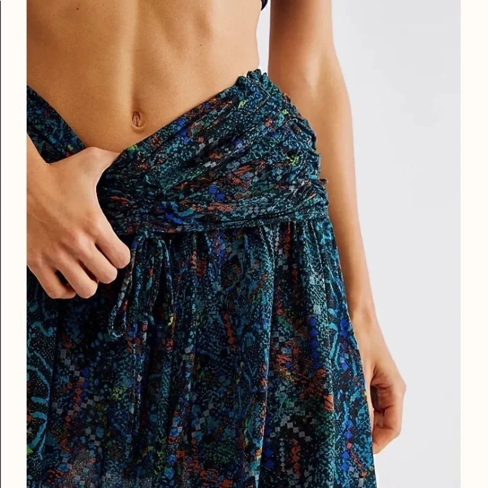FREE PEOPLE SATURDAY SUN MINI SKIRT - Picture 12 of 15